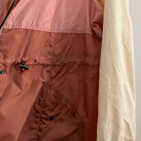 Torrid Nylon Color Block Rain Jacket - Picture 10 of 15